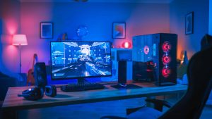 Speakers or a headset?